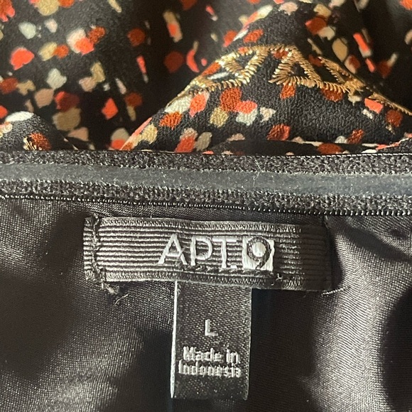 Apt. 9 One Shoulder Dress Size Large - Picture 3 of 11